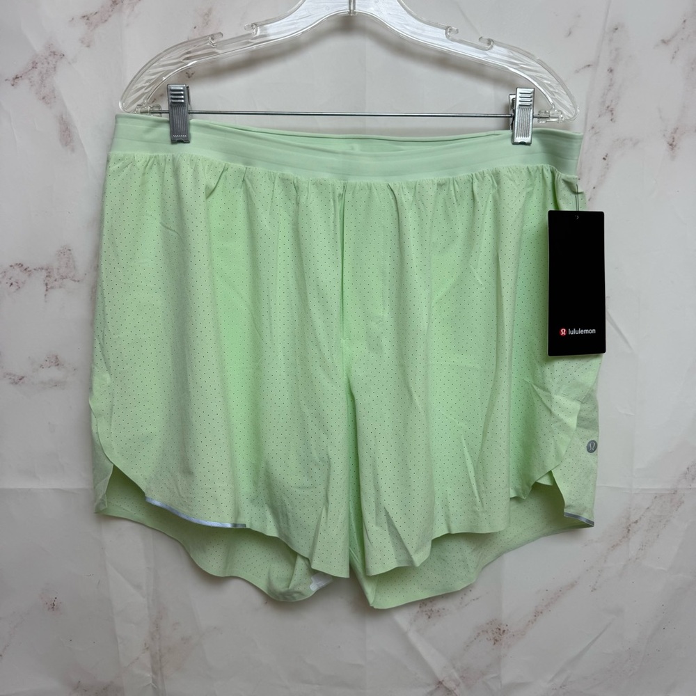 Lululemon Fast and Free Lined 6" Running Shorts Men's XXL NWT